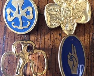 Girl Scout Buttons, Badges and Manual