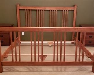 King Size Mission Style Bed Frame
