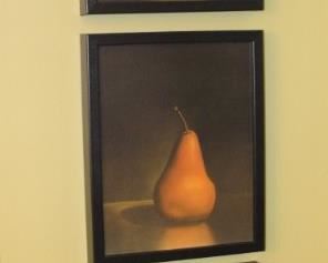 Three beautiful pear prints.  