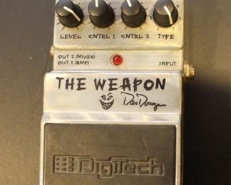 DigiTech "The Weapon"  Dan Donegan Signature Limited Edtion Guitar Effects Pedal