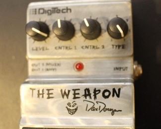 DigiTech "The Weapon"  Dan Donegan Signature Limited Edtion Guitar Effects Pedal