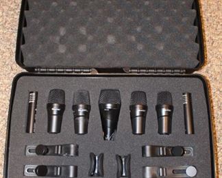 7 piece drum microphone kit