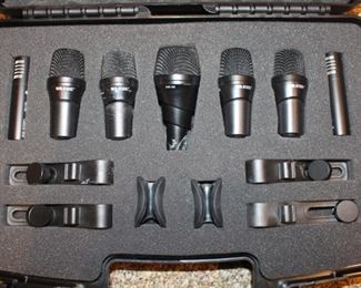 7 piece drum microphone kit