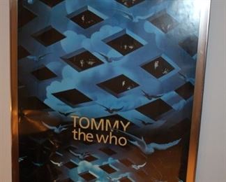Tommy the Who framed poster