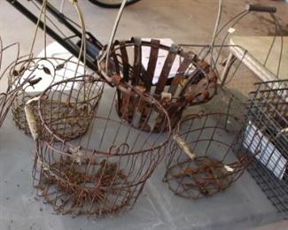 Wire baskets