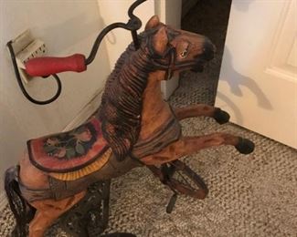 Vintage Horse Tricycle