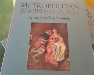 Complete set of twelve of the Metropolitan Seminars in Art books