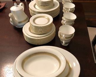 Wedgwood "Argyle" pattern 12 places settings