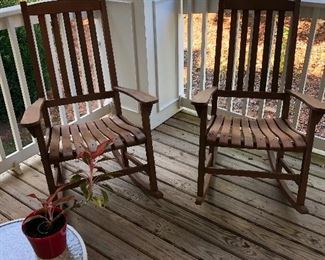 Nice outdoor rockers