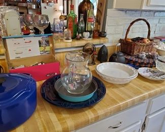 BOX OF LIGHTERS....KITCHEN ITEMS