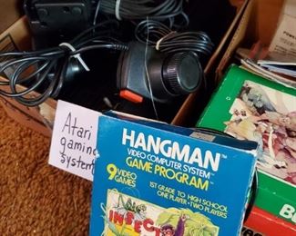 ATARI GAMING SYSTEM PLUS GAMES