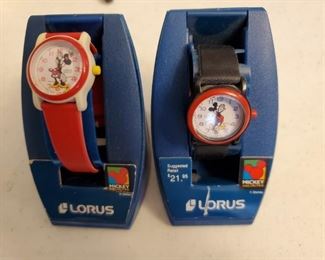 MICKY & MINNIE LORUS WATCHES
