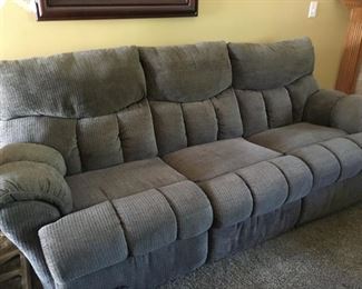 Matching Sofa--I think end sections recline?