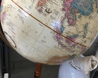 Inspiring Globe on Pedestal Stand --also a Vase