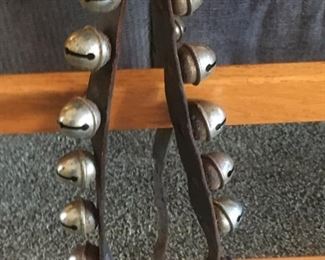 Antique 36-Bell Horse Collar! Over 100-Years Old--Beautiful, Exciting Sound!