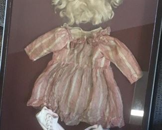 Framed Baby-Doll Outfit--Antique?