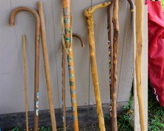 Volksmarch canes and walking sticks