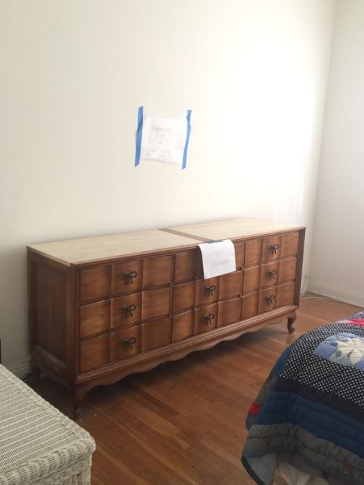 Dresser and bedside tables still available! They're beautiful and I am very ready to sell.