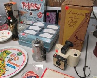 kitchen items, games, disneyland tray