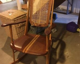 UNFINISHED HAND CRAFTED ROCKER