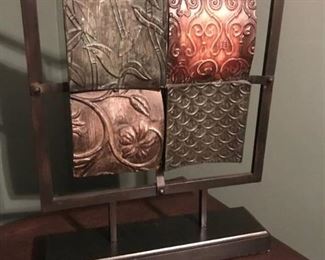 Decorative Metal Table/shelf decor