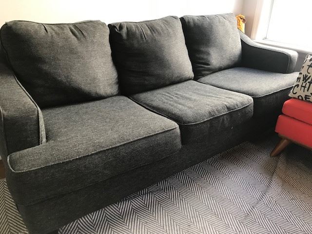 Sofa bed.