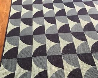 One of 3 larger area rugs.