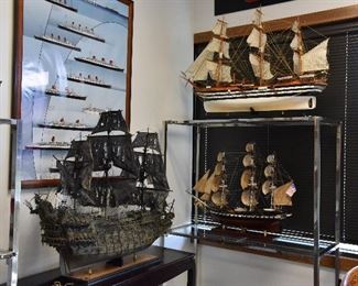 Pirate ship model