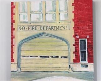New Orleans Fire Department Painting by Paul Crombie https://ctbids.com/#!/description/share/259229