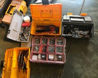 Nuts, bolts, screws, tools