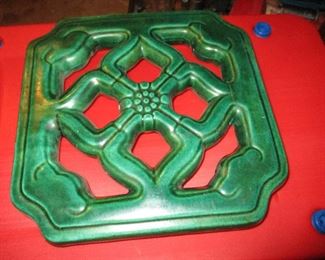Vintage Asian Ceramic Breeze Block for decor or building walls indoors -- 12" X 12" - Large Quanity