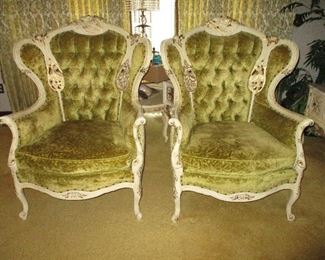 Deutsch Brothers Louis XV Style French Provincial Wood Chair