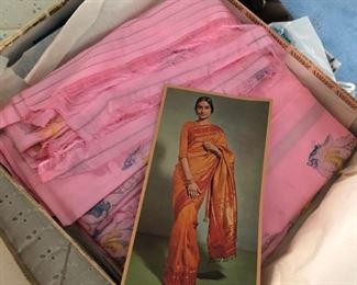 Vintage Sari, silk saris