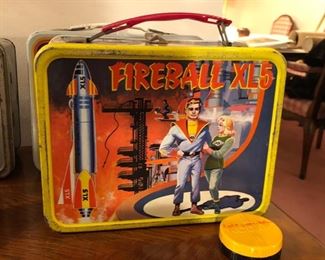 Fireball XL5 lunch box with thermos 