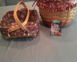 Longaberger Autumn Baskets