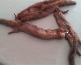Vintage Mink Stole with Four Full Pelts