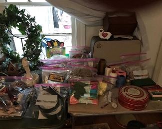  Large variety of craft and sewing items