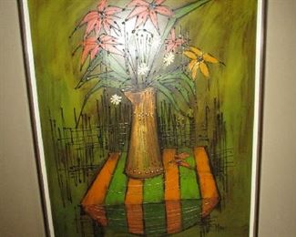 Framed artwork