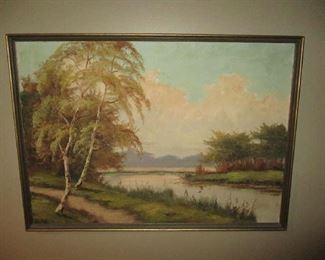Framed artwork
