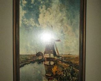 Framed artwork