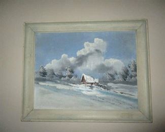 Framed artwork