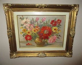 Framed artwork