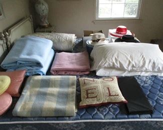 Bedding and pillows