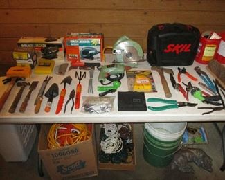 Garage and yard tools