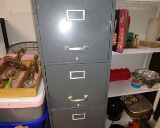 4 Drawer Metal Filing Cabinet