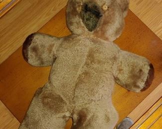 Very Vintage Teddy Bear that is stuffed with Straw!