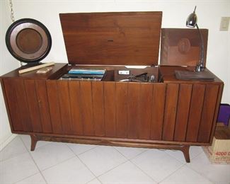 Mid century modern Zenith console