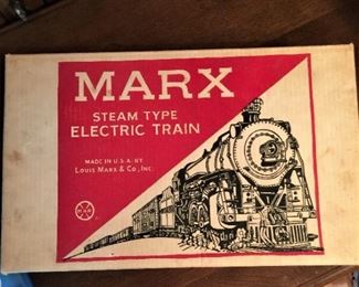 #7 Mark Steam Type Electric Train in Box   $ 75.00