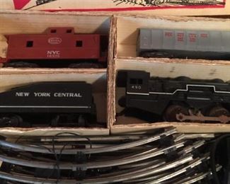 #7 Mark Steam Type Electric Train in Box   $ 75.00