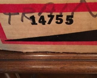 #7 Mark Steam Type Electric Train in Box   $ 75.00